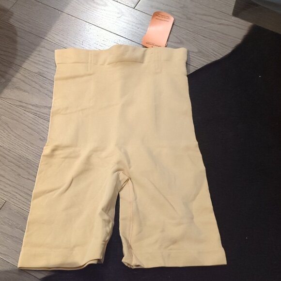 Shapermint High-Waisted Shaper Shorts Beige - Size M/L NWT - Picture 3 of 4